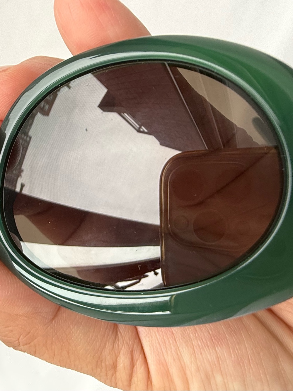 LOEWE Slim Oval Sunglasses Dark Green Acetate LW40147I Mint Case Included - Picture 6 of 11